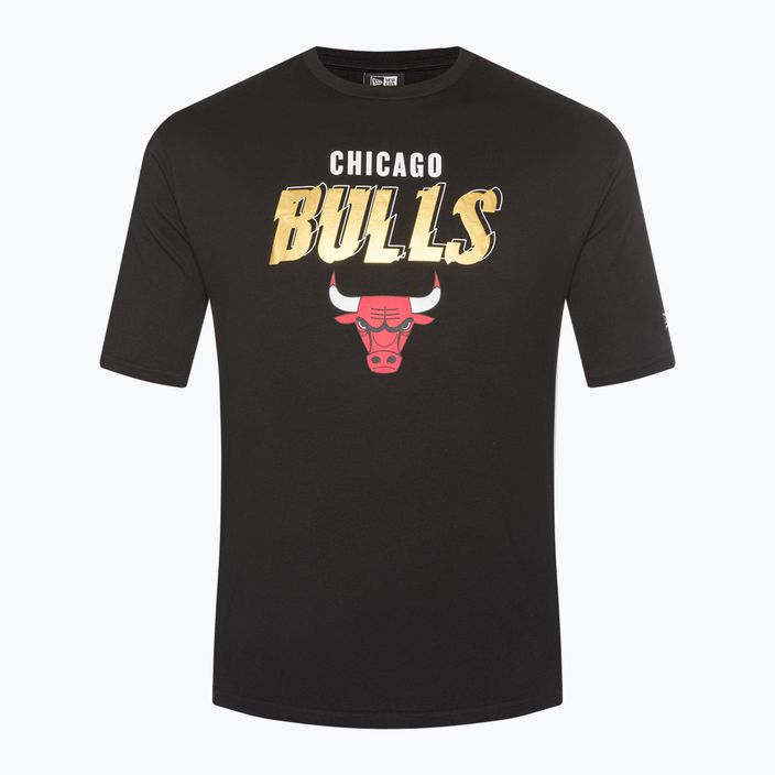 férfi póló New Era Team Script OS Tee Chicago Bulls black 6